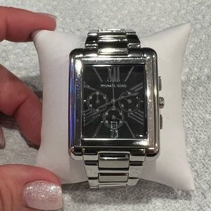 MICHAEL KORS” Mens Wrist watch black face